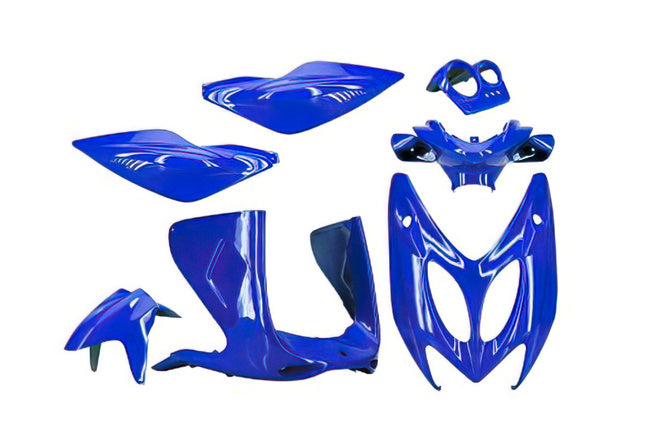 KÅPSET 7 DELAR BLÅ YAMAHA AEROX FÖRE 2013 - Mopedproffsen