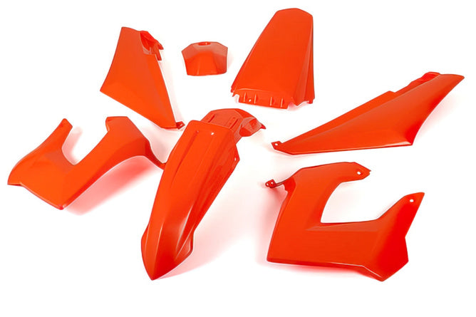 KÅPKIT DERBI X-TREME FÖRE 2011 ORANGE (7 DELAR) - Mopedproffsen