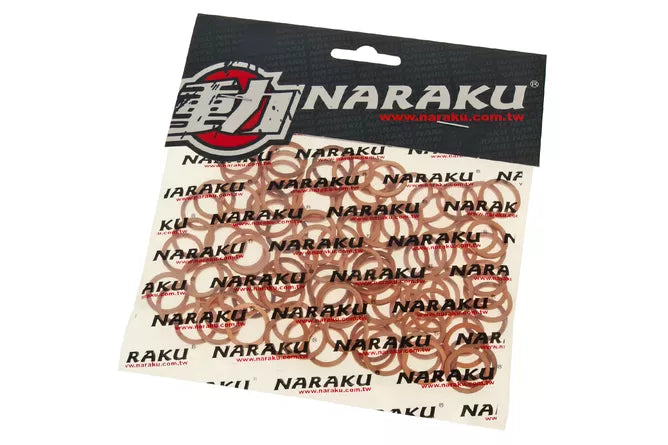 FIBERPACKNINGAR NARAKU 12x16x1,5 mm 100 stycken