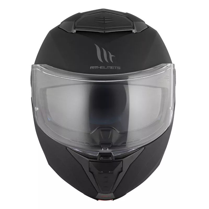 Flip-up Hjälm MT Helmets Atom 2 SV – Matt Svart