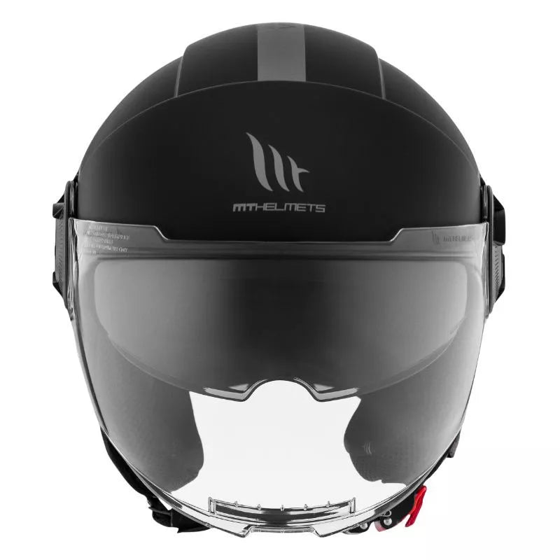 Open Face Hjälm MT Helmets Viale SV S – Matt Svart