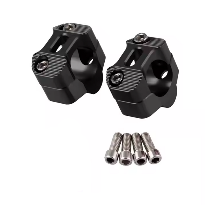 Delta Styrfästen (Fatbar) - 28,6 mm (Svart)