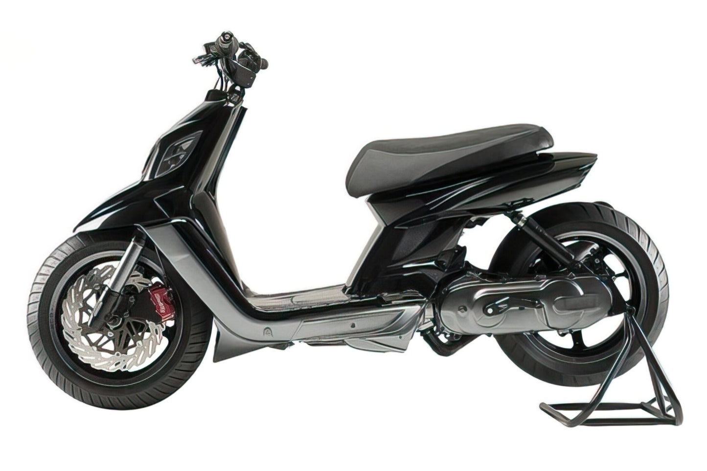 KÅPKIT YAMAHA BWS BCD RX SVART EFTER 2004 - Mopedproffsen