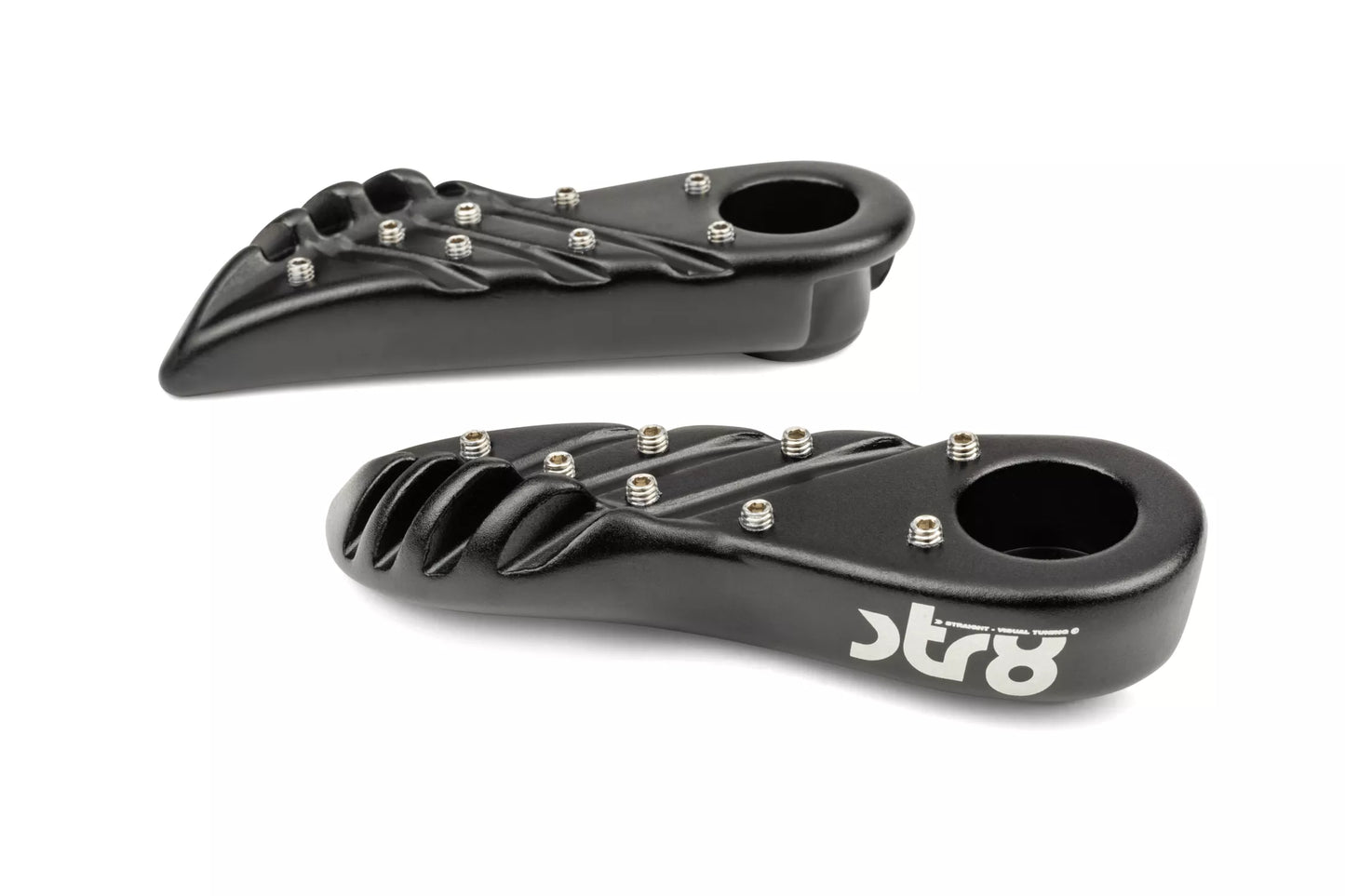 FOTPINNAR YAMAHA BWS EFTER 2004 SVART