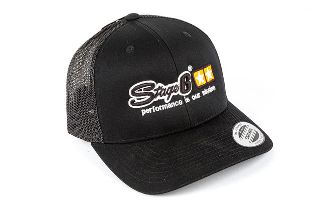TRUCKERKEPS STAGE6 SVART