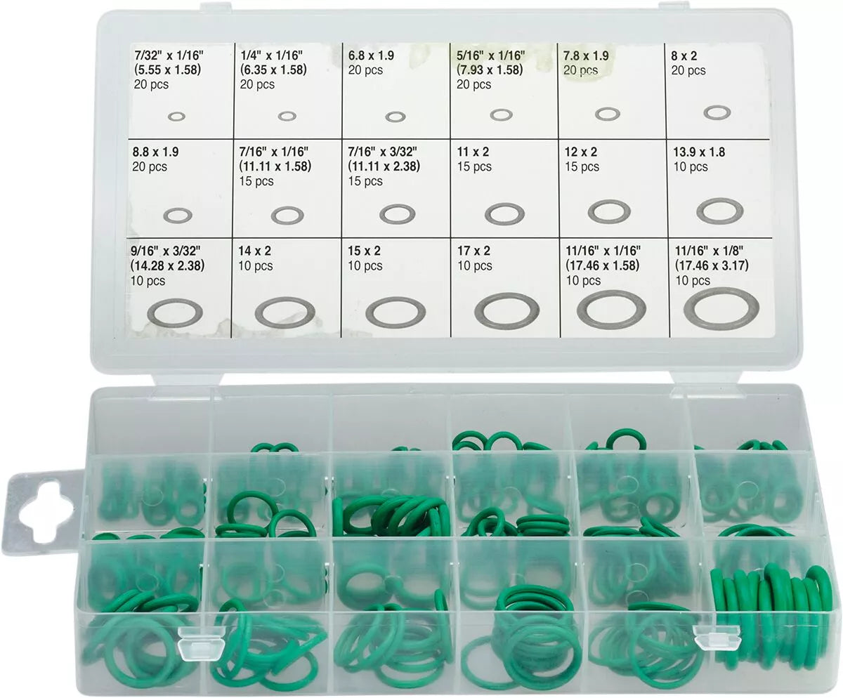O-RING-SATS 18 STORLEKAR 270 ST