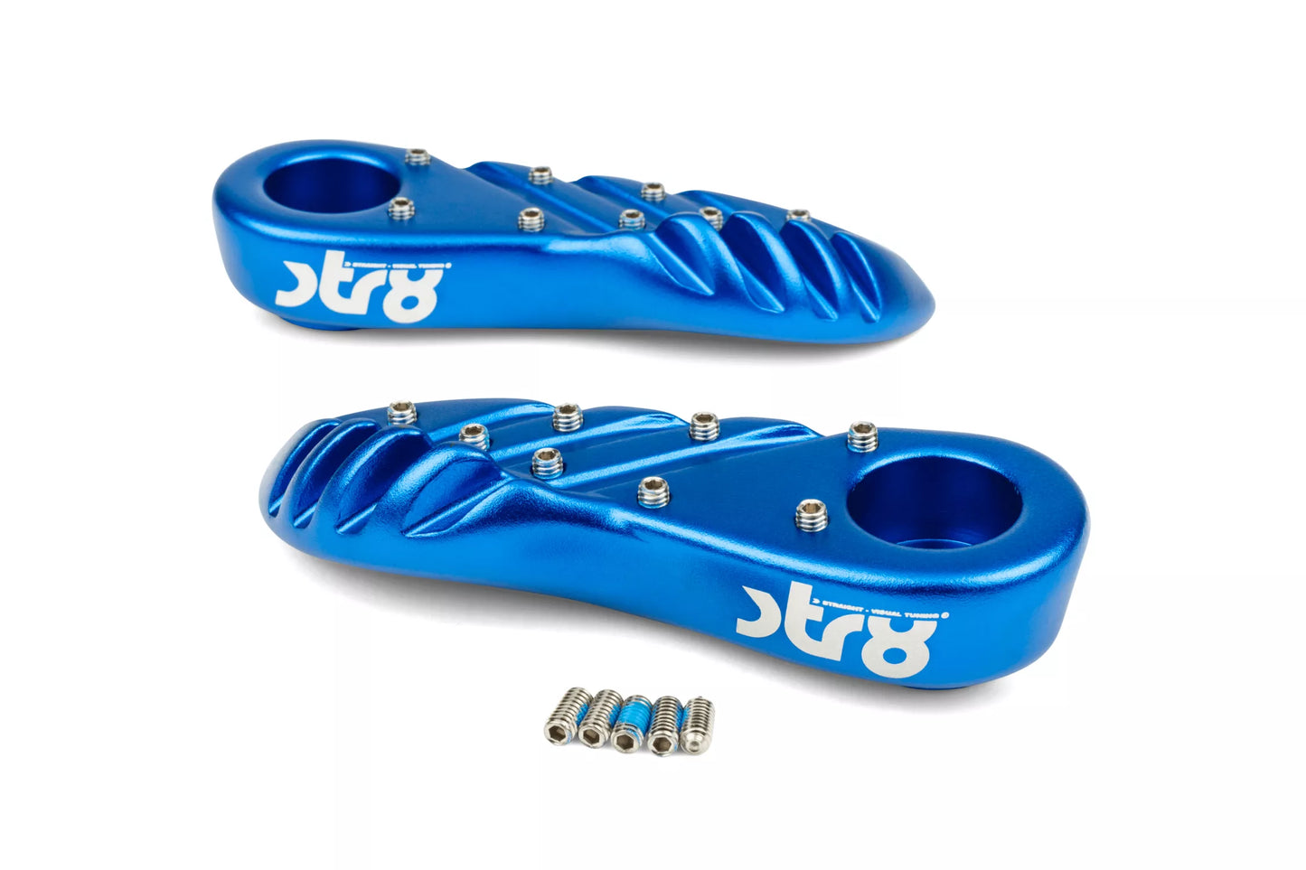 FOTPINNAR YAMAHA BWS EFTER 2004 BLÅ