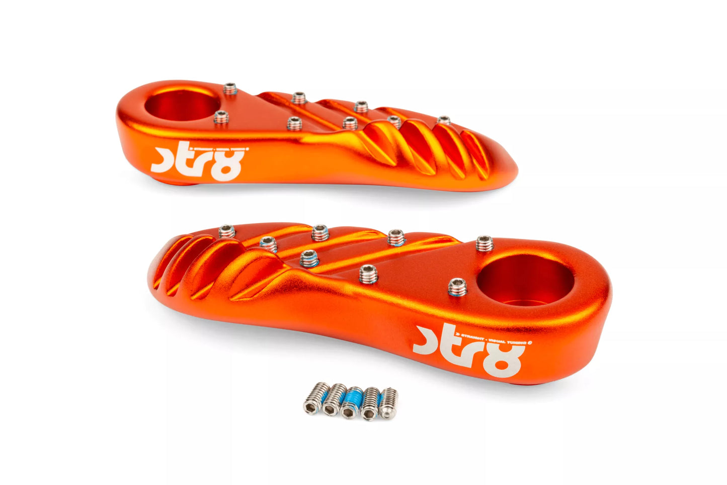 FOTPINNAR YAMAHA BWS EFTER 2004 ORANGE