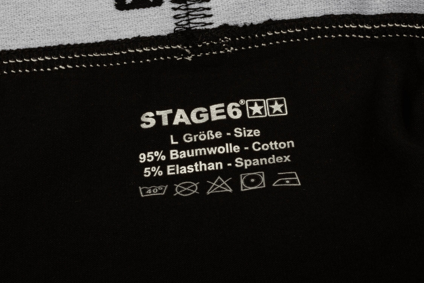 STAGE6 KALSONGER SVART
