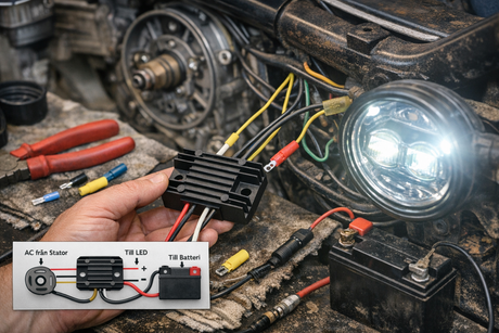 Byte från halogen till LED-lampa