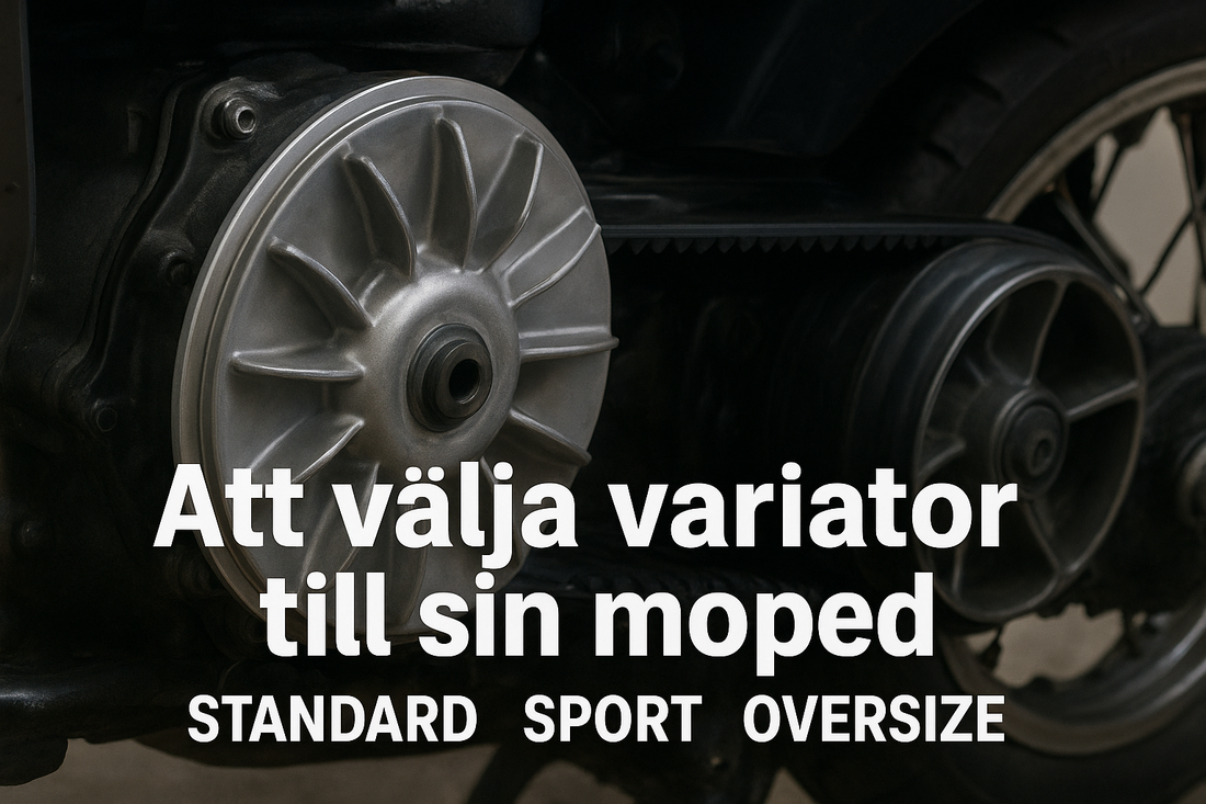 Valet av rätt variator till din moped