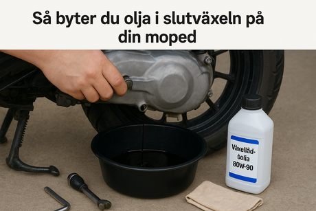 Hur du byter olja i slutväxeln- Universell guide