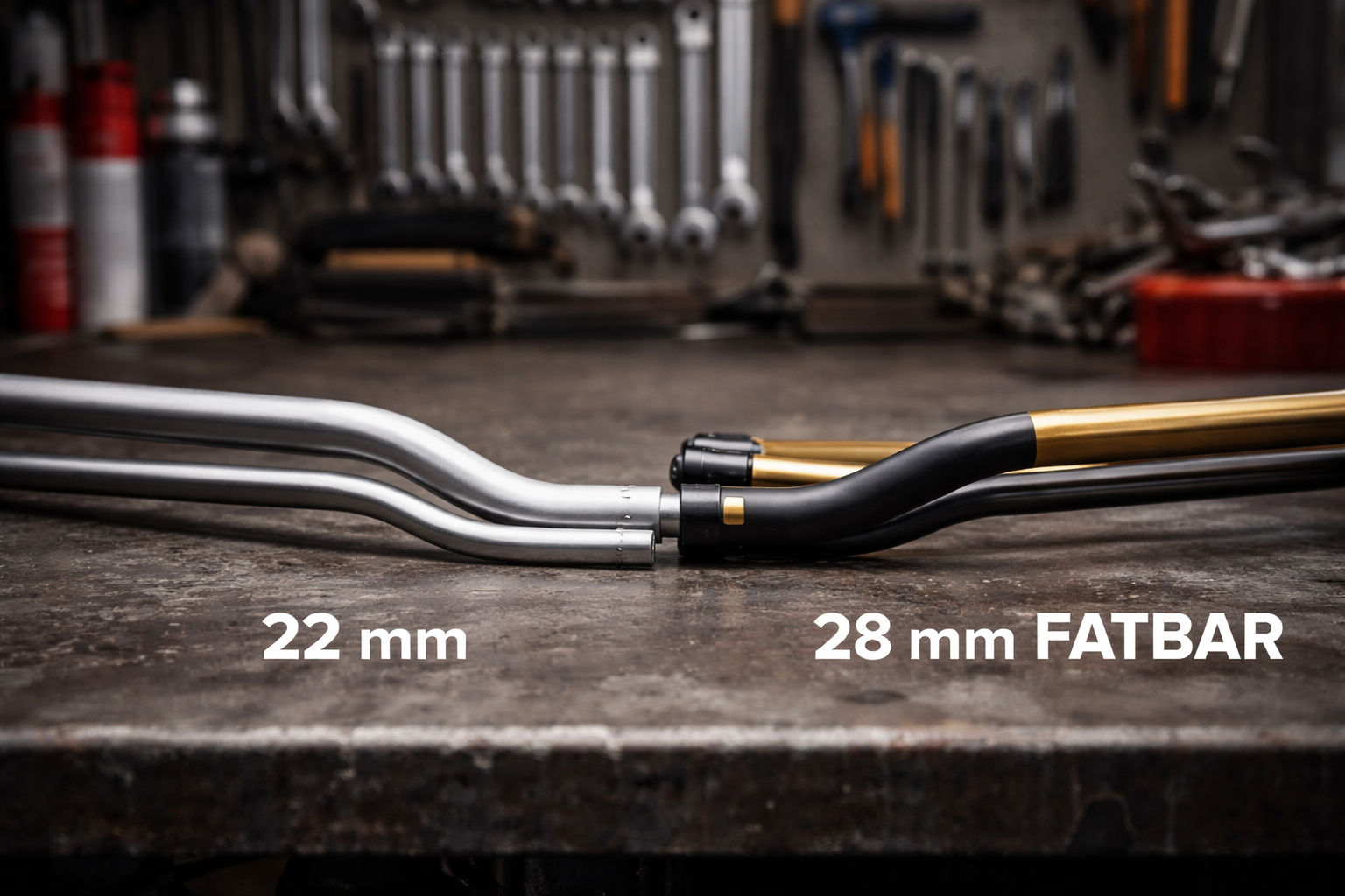 22 mm eller 28 mm - vilken styrtjocklek passar din moped bäst?