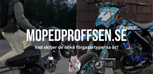 Vad skiljer de olika förgasartyperna åt?