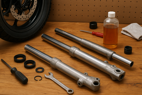 Renovering av framgafflar- Guide