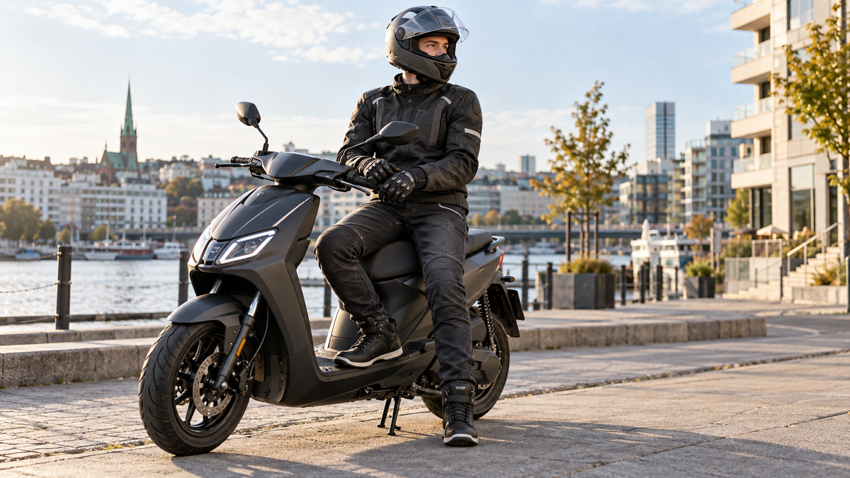 Så väljer du rätt skyddskläder för mopedåkning