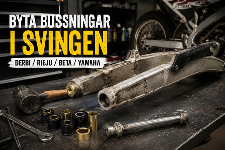 Byta bussningar i svingen - Guide