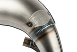 Exhaust SCR Corse Handmade Cross 50/70cc schwarz Rieju MRT 50 high mount