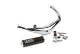 Exhaust SCR Corse SM Chrome 50cc Derbi Senda (low mount)