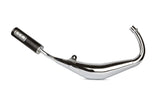Exhaust SCR Corse SM Chrome 50cc Derbi Senda (low mount)