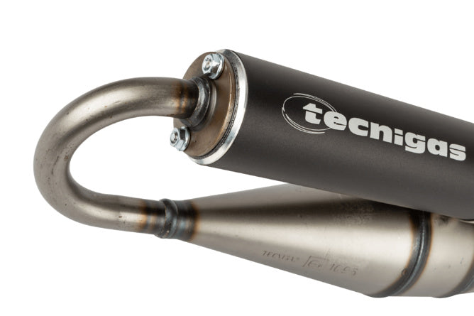 Avgassystem Tecnigas Next R Piaggio svart