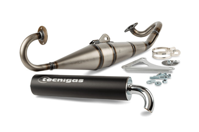 Avgassystem Tecnigas Next R Peugeot horisontell svart