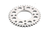 Rear Sprocket aluminium CNC 420 - 39 teeth - 4 screws YCF Pit Bike silver