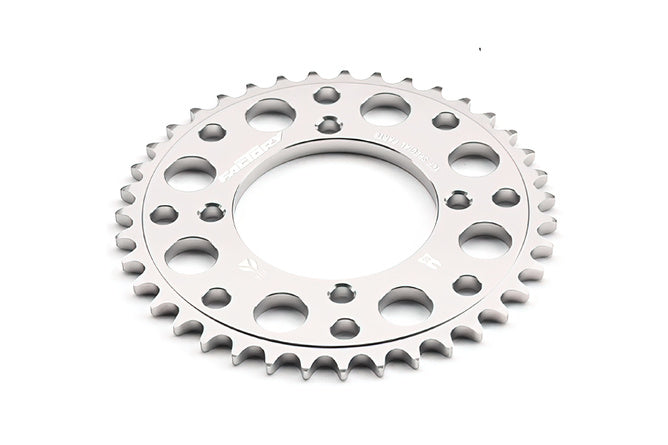 Bakdrev aluminium CNC 420 - 45 tänder - 4 skruvar YCF Pit Bike silver