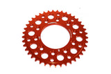 Rear Sprocket aluminium CNC 420 - 41 teeth - 5 screws YCF Pit Bike orange