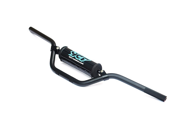 Styre låg bygg aluminium med stag l.780mm Pit Bike YCF Bigy svart