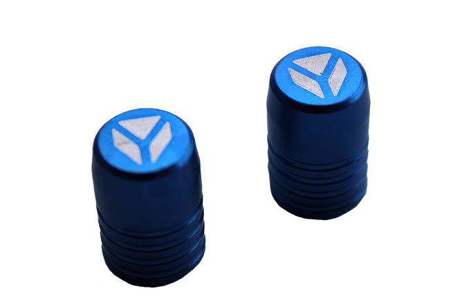 Ventilkåpa CNC YCF blå