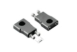 Handlebar Clamps adjustable d.28,6mm - 55mm black