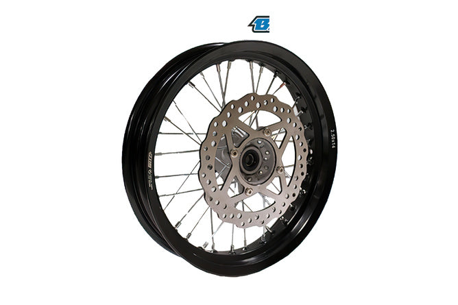 Framhjul aluminium 2.50x14" m/bromsskiva Pit Bike YCF Bigy SM
