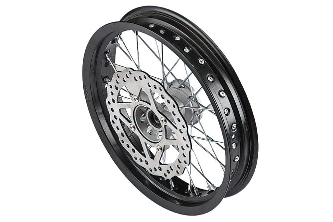 Framhjul aluminium 2.15x14" med skiva Pit Bike YCF Bigy SM