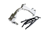 Frame complete white for swingarm bras cantilever Pit Bike YCF Lite