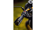 Heated Grips HG 13 Koso 1u0022 + 1 1/8u0022 L=130mm black w. switch