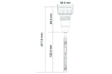 Oil Dipstick digital Koso chrome Harley Davidson Touring after 2017