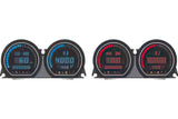 Dashboard 4 instruments Koso HD-06 red / black Harley Davidson Touring 2014 - 17