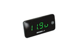 Voltmeter / Thermometer Slim NG green