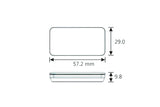 Voltmeter / Thermometer Slim NG green