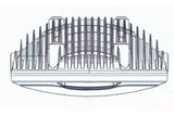 Headlight LED d.170mm Koso Thunderbolt