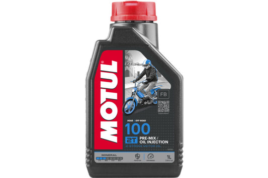 2-TAKT OLJA MOTUL 100 MINERAL 1L