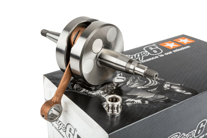 Tuning Kit cylinder + vevaxel + avgassystem Stage6 Sport Pro MK2 50cc Derbi Euro 2