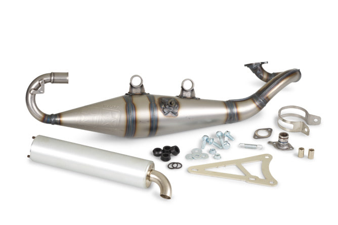 Avgassystem Stage6 Pro Replica MK2 Alu Minarelli horisontell / Kina 2-takt