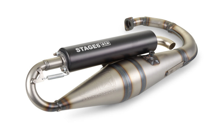 Avgassystem Stage6 Pro Replica MK2 Svart Minarelli vertikal