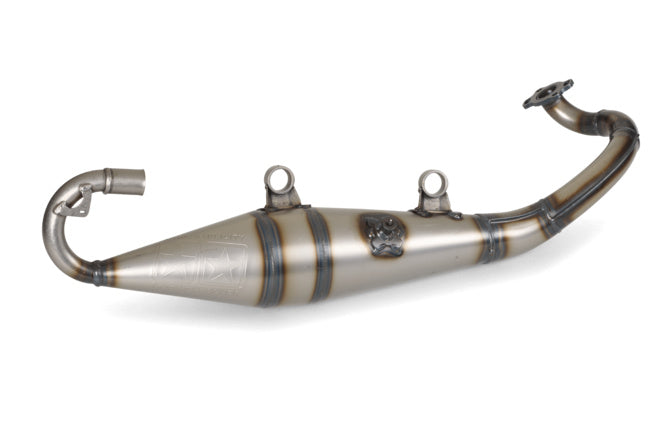 Avgassystem Stage6 Pro Replica MK2 Blå Peugeot horisontell / Morini