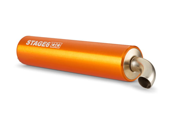 Avgassystem Stage6 Pro Replica MK2 Orange Minarelli horisontell / Kina 2-takts