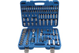Socket Set wave BGS 6.3 mm (1/4u0022) + 12.5 mm (1/2u0022) drive 108 pcs.