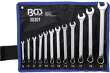 Combination Wrench Set BGS offset 6 - 22 mm 12 pcs.