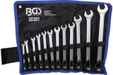 Combination Wrench Set BGS offset 6 - 22 mm 12 pcs.